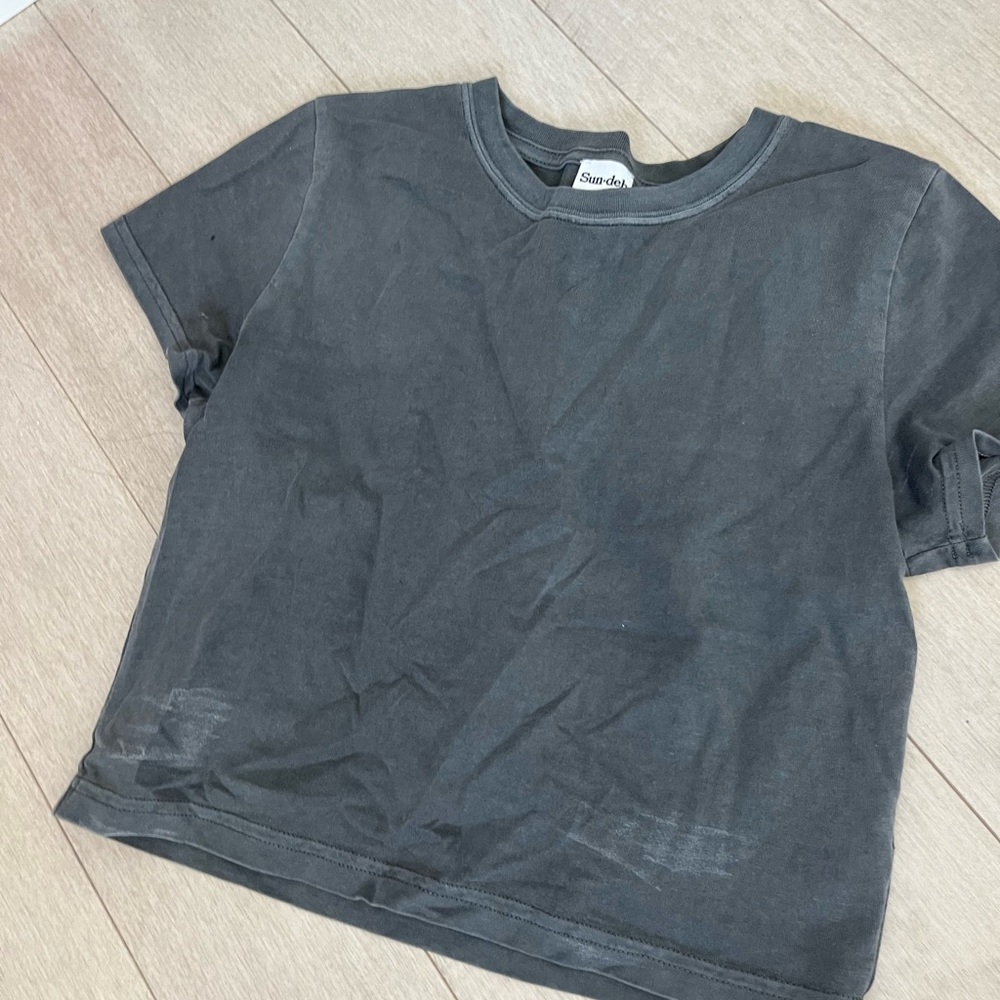 ARITZIA Sunday Best Cropped Tee (XS)